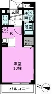 ネオエレガンス越谷【1階】の間取り