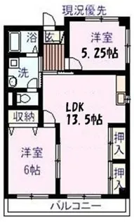 サン・オーレやなもと【1階】の間取り