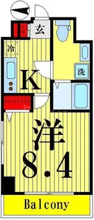 グランフォース西新井アヴェニール【3階】の間取り