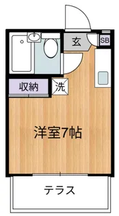 グリーンパーク【1階】の間取り