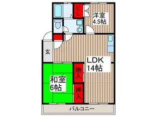 メゾン白幡【3階】の間取り