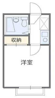 wisteriaムー【1階】の間取り