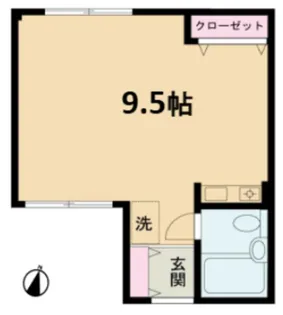 東邦ビル【2階】の間取り