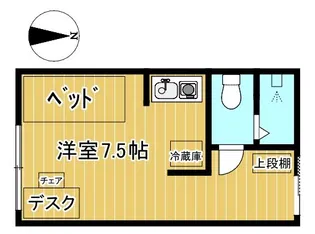 プラサーダOtani【2階】の間取り