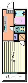 ファミーユ友光【2階】の間取り