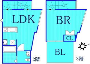 イグレック鹿島田の間取り