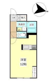 サンリット富合【1階】の間取り