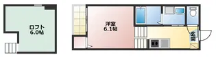 Y z栄生【1階】の間取り