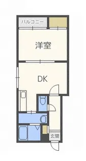 グランカリスK【3階】の間取り