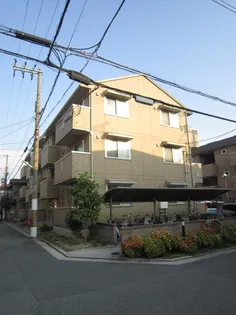 カトル中もず A棟の外観