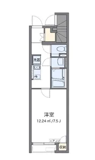 クレイノ ランブラス【2階】の間取り