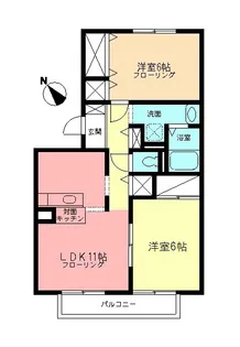 フォーレカメリア【2階】の間取り