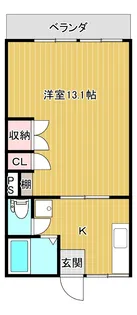 グランフォール【2階】の間取り