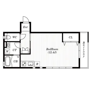 プラチナムファースト8【2階】の間取り