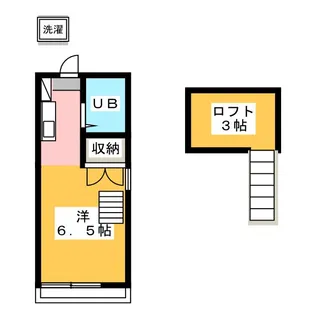 メゾンドフジ【3階】の間取り
