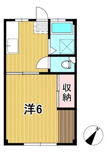 クランメール多賀【1階】の間取り