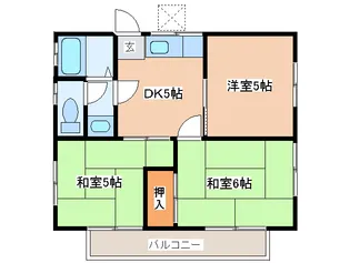 シャトレ-・プルミエC【2階】の間取り