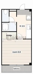 グリーンフィールド21【2階】の間取り