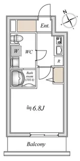 LIME RESIDENCE HIGASHINAKAYAMA【3階】の間取り