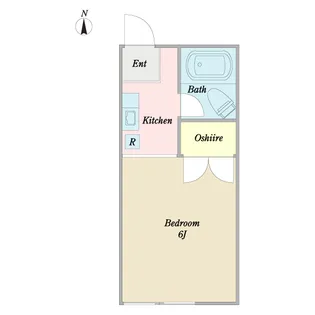 サンシティスガNo.3【2階】の間取り