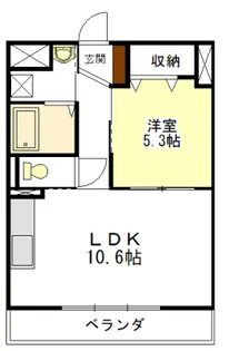 塔世西裏MSビル【2階】の間取り