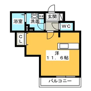 サンドリヨンゴキソ【1階】の間取り