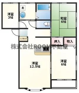 リヴ・ハイツ I・II・III【2階】の間取り