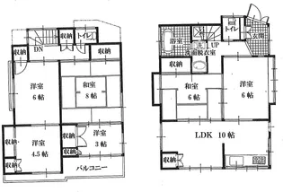 東京都三鷹市井口4【一戸建】の間取り