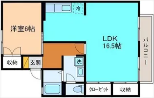 パインヒル18 A棟【2階】の間取り