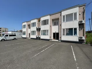 北海道岩見沢市日の出台5【アパート】の外観