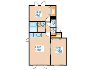 A・Place【2階】の間取り