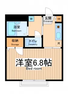 東京都府中市多磨町1【アパート】の間取り