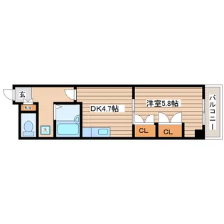ライフピアIII【3階】の間取り
