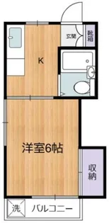 シャンブルFUNE【2階】の間取り