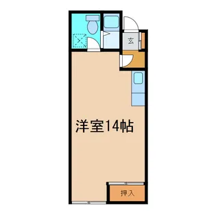 ノースコートII【3階】の間取り