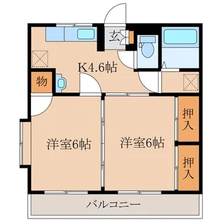 シーサイド志布志【1階】の間取り
