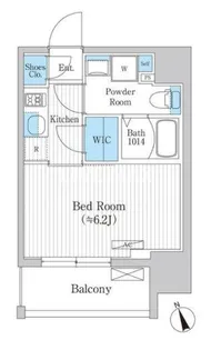 東京都品川区平塚3【マンション】の間取り
