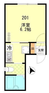 Casa alivio【2階】の間取り