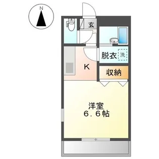 サンフラワー湘南【3階】の間取り