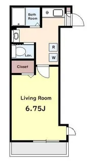 グリーンコート白山【2階】の間取り