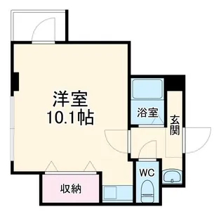 ベルカント【3階】の間取り