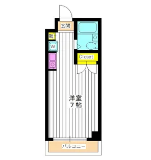 東京都練馬区栄町【マンション】の間取り