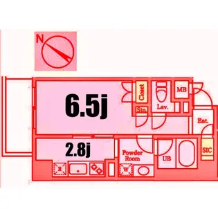 ROYAL共進【2階】の間取り