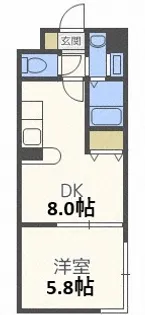 コートひばりが丘【2階】の間取り
