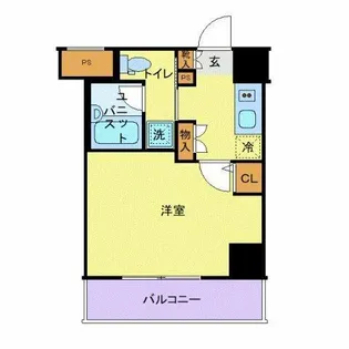 東京都品川区南大井4【マンション】の間取り