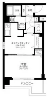 エスコート音羽【6階】の間取り