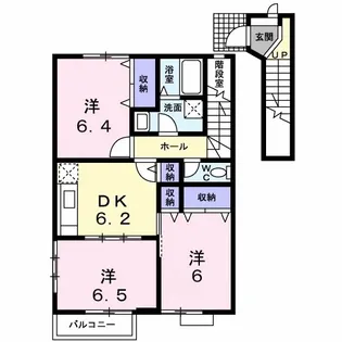 ウィル【2階】の間取り