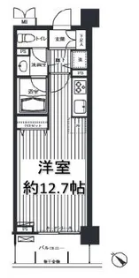 東京都中央区月島4【マンション】の間取り