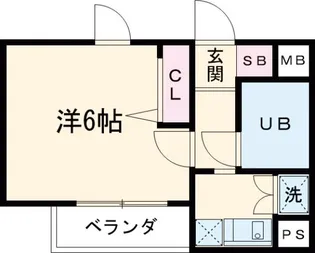 ラフォーレ金町【3階】の間取り