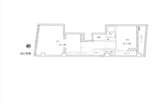 東京都新宿区四谷2【マンション】の間取り